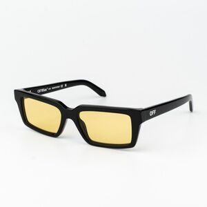 Off-White WARREN Women Sunglasses Black Yellow Square OERI13A WARREN 1018